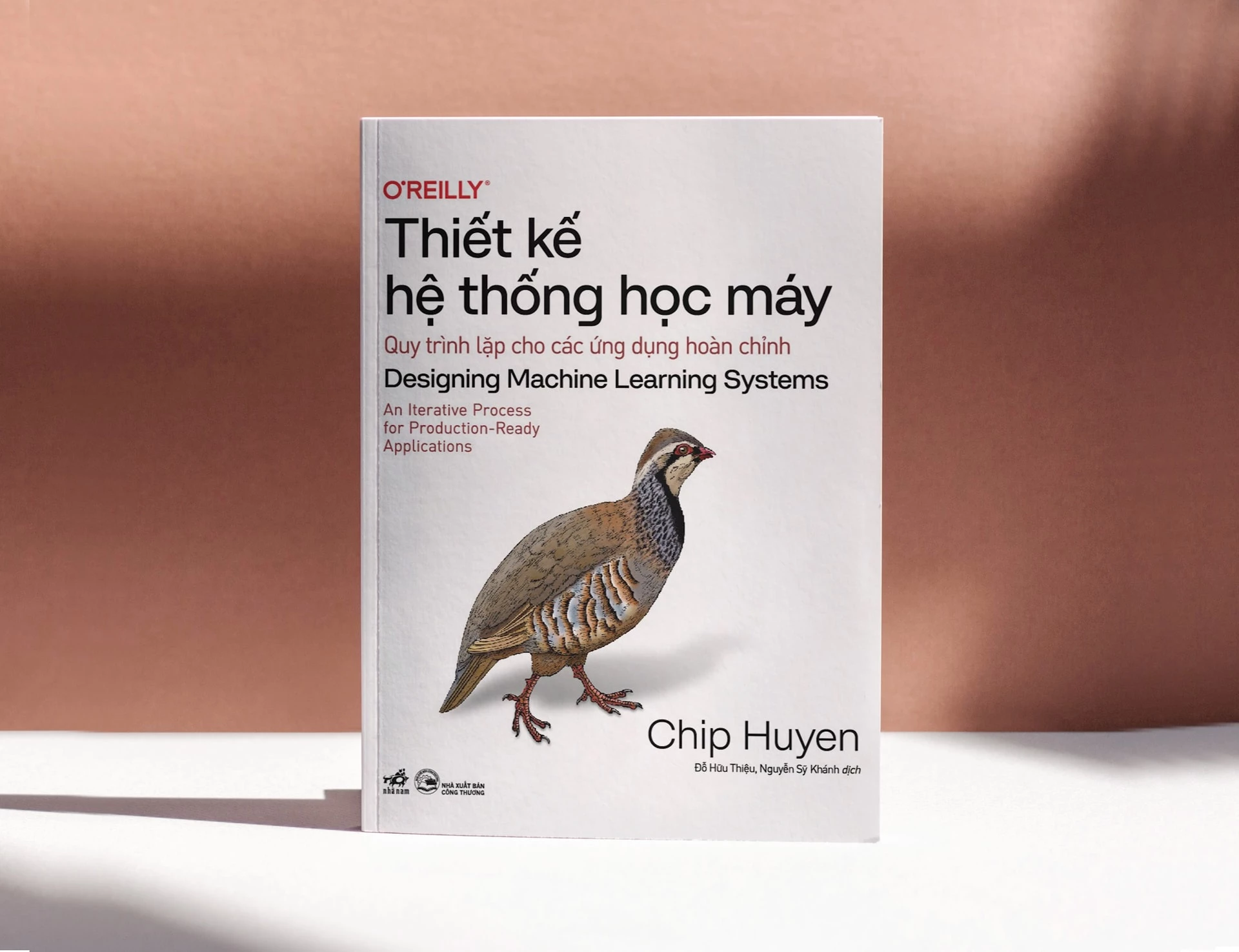 Cuốn Thiết kế hệ thống học máy bản tiếng Việt tái bản sau 10 ngày ra mắt. Ảnh: Nhã Nam