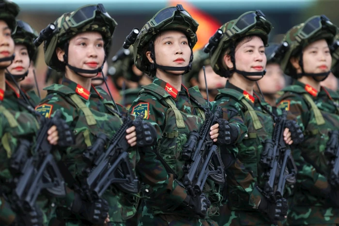 Điểm sàn khối trường quân đội năm 2025 cao nhất là 23 điểm