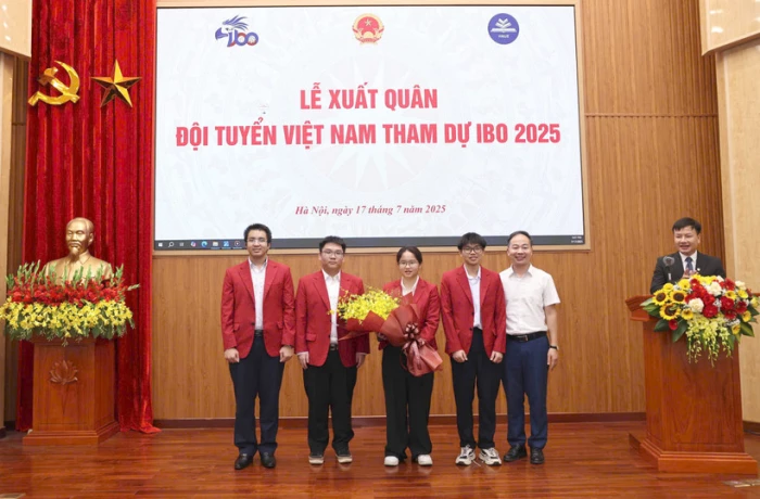 Học sinh Việt Nam đạt 4 huy chương Olympic Sinh học quốc tế IBO năm 2025
