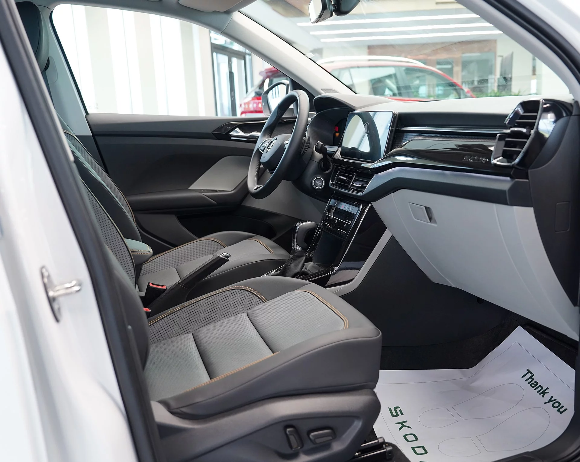 Nội thất của xe Skoda Kushaq sản xuất tại Việt Nam. Ảnh: Hoàng Linh