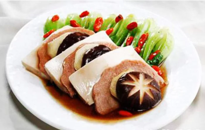 Đậu hũ hấp la hán