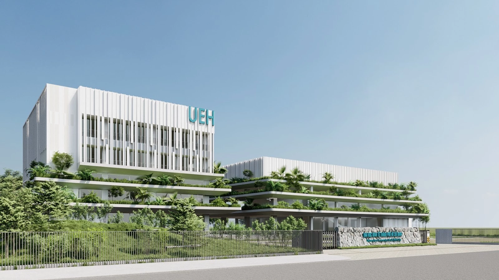 Phối cảnh UEH Nexus Campus tại Khánh Hòa