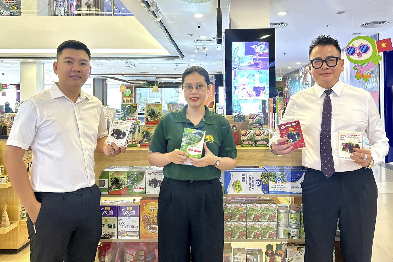 Nỗ lực đưa các sản phẩm OCOP vươn xa, 
Sao Kim Investment hướng đến nền sản xuất 
mang tính liên kết bền vững. 
