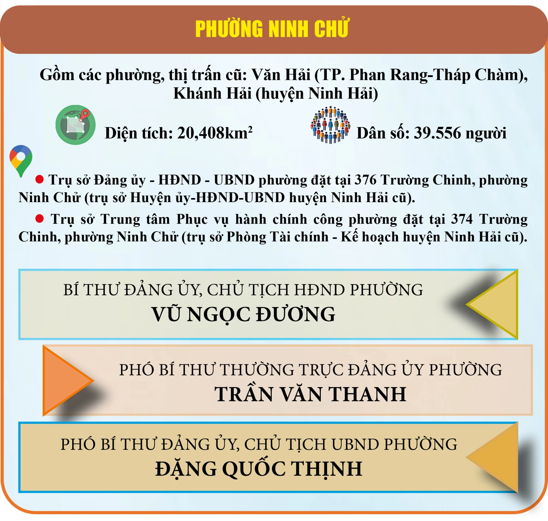 Phường Ninh Chử, tỉnh Khánh Hòa sau sáp nhập