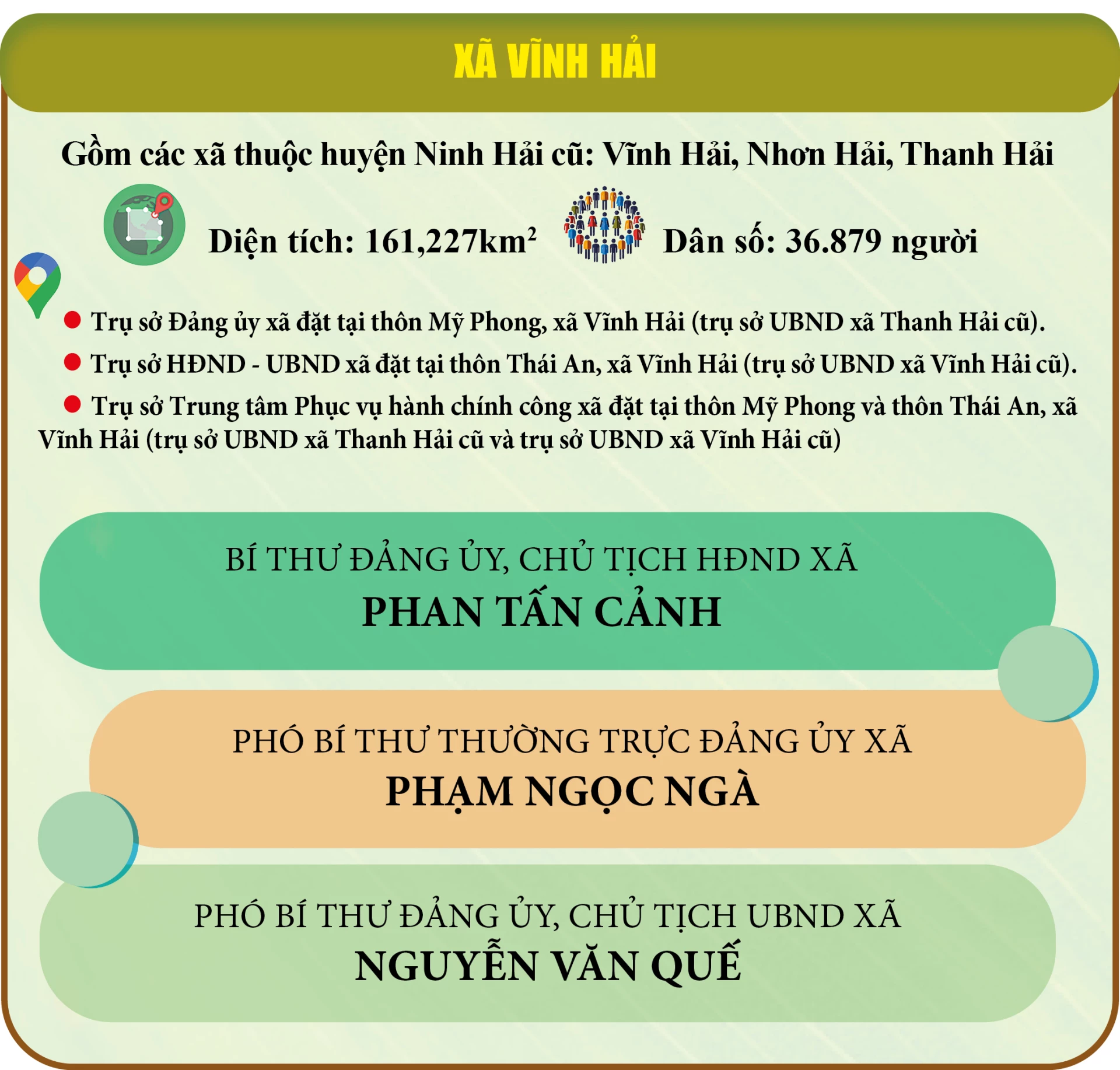 Xã Vĩnh Hải, tỉnh Khánh Hòa sau sáp nhập
