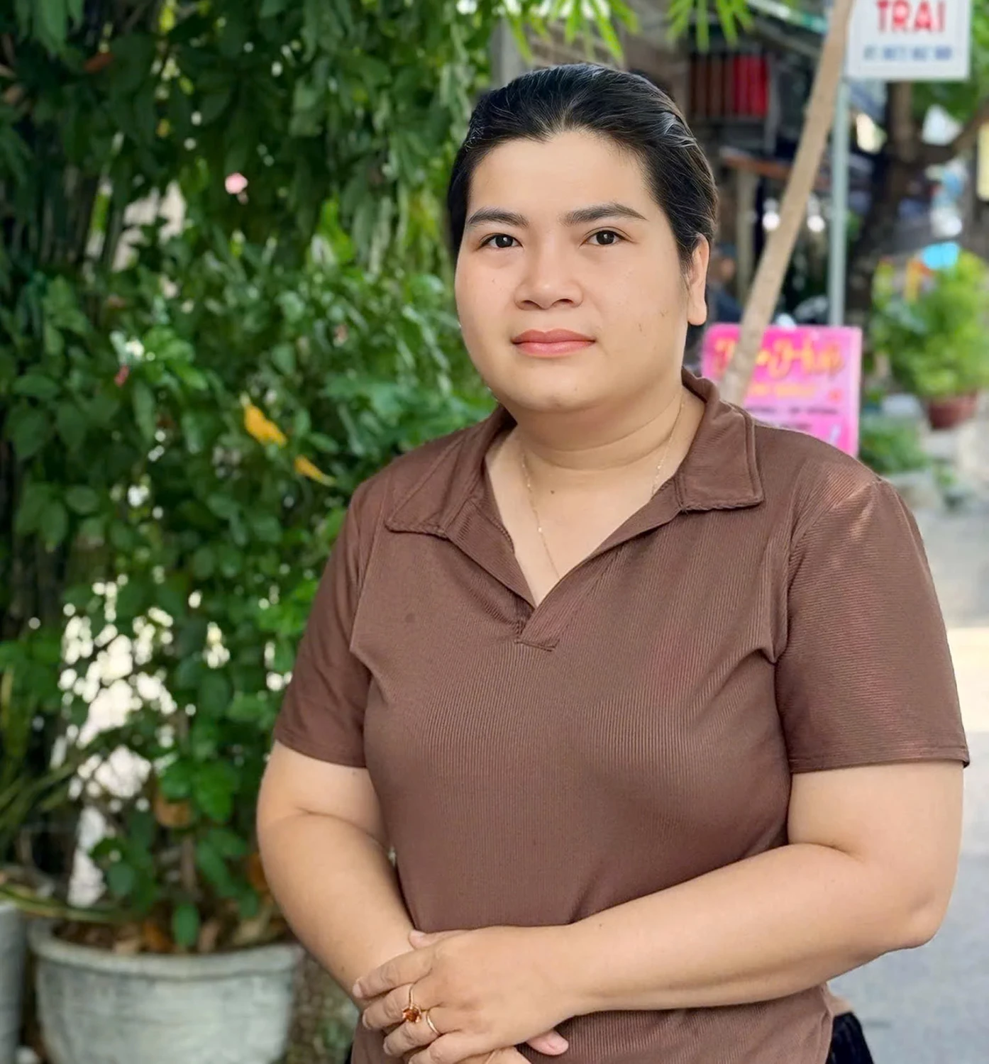 Bà Trịnh Ngọc Ánh - phường Tây Nha Trang.