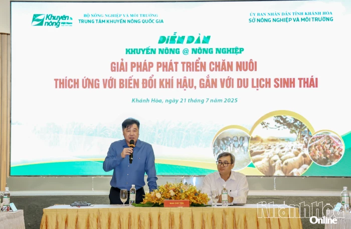 Diễn đàn chăn nuôi thích ứng với biến đổi khí hậu, gắn với du lịch sinh thái