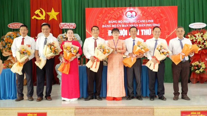 Đảng bộ UBND phường Cam Linh tổ chức Đại hội lần thứ nhất, nhiệm kỳ 2025 - 2030