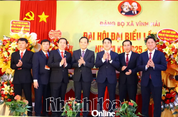Đại hội đại biểu Đảng bộ xã Vĩnh Hải lần thứ nhất, nhiệm kỳ 2025 - 2030