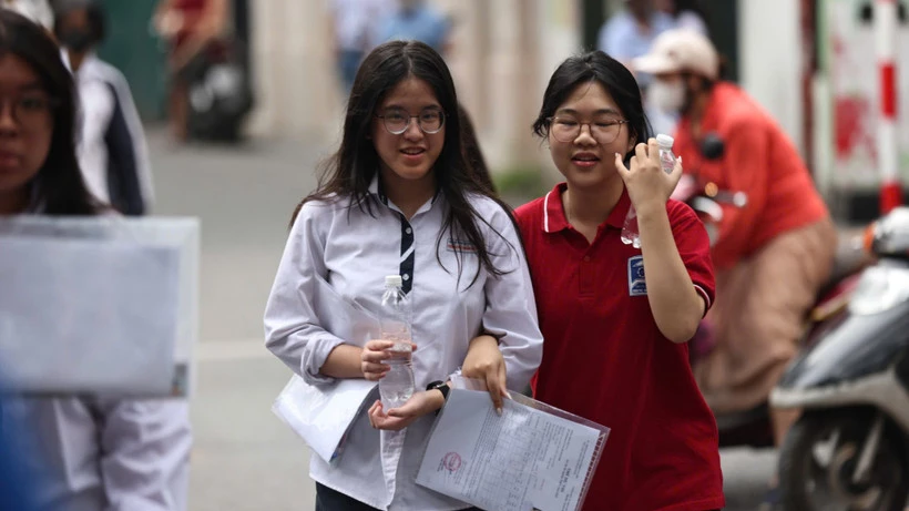 Thí sinh tại Kỳ thi tốt nghiệp THPT năm 2025 (Ảnh: ĐẠI THẮNG)