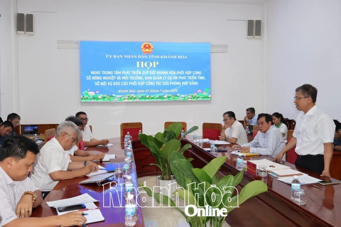 Xây dựng bảng kế hoạch tiến độ chi tiết thực hiện giải phóng mặt bằng các dự án