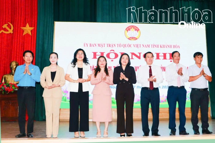 Hội nghị UBMTTQ Việt Nam tỉnh Khánh Hòa lần thứ nhất, nhiệm kỳ 2024 - 2029