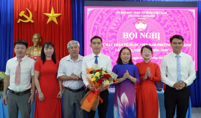 Hội nghị UBMTTQ Việt Nam phường Cam Ranh lần thứ I, nhiệm kỳ 2024 - 2029