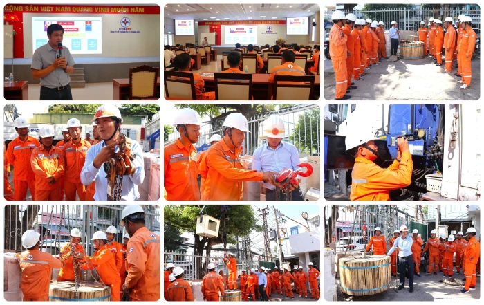 PC Khánh Hòa tổ chức huấn luyện vận hành thiết bị nâng năm 2025