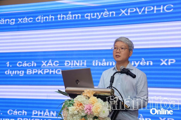 Tập huấn nghiệp vụ lĩnh vực tư pháp cho gần 1.000 cán bộ, công chức