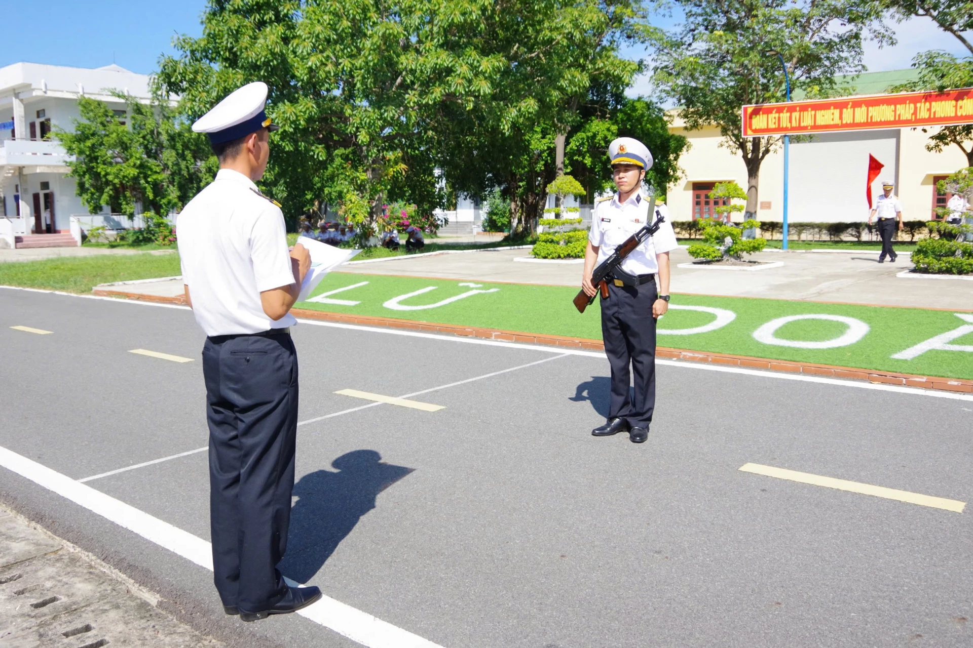 Lữ đoàn 146: Kiểm tra kết thúc huấn luyện thay phiên đảo