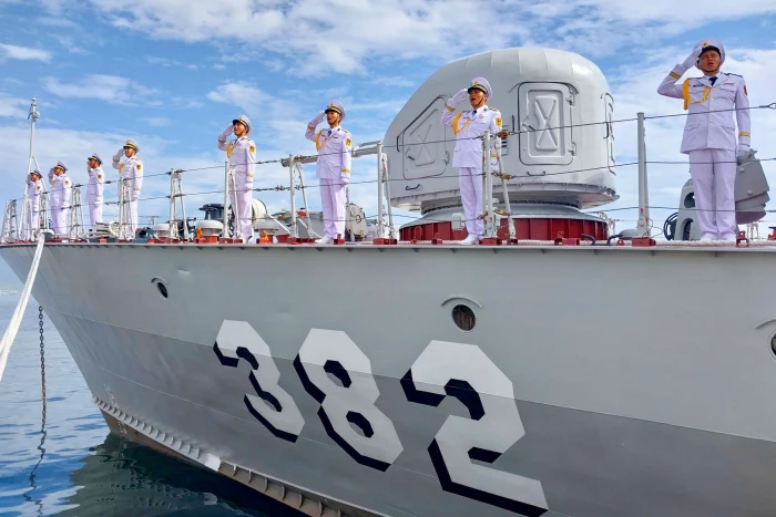 Sẵn sàng cho diễu binh lực lượng vũ trang trên biển tại Khánh Hòa