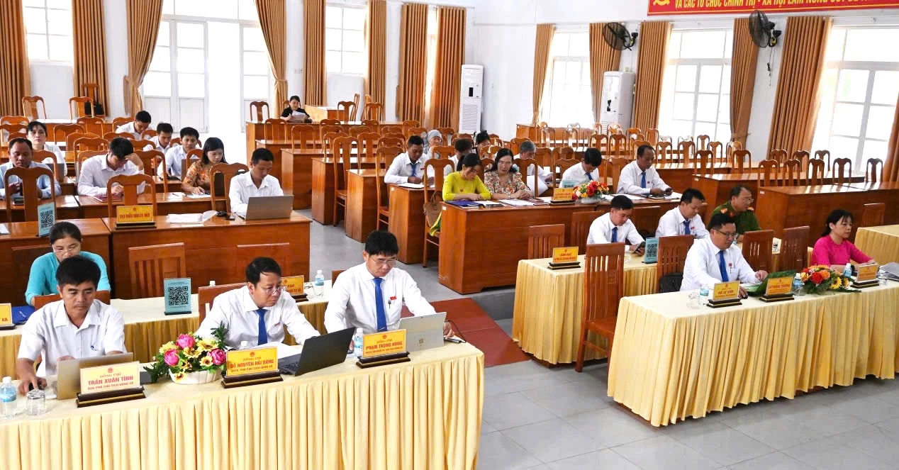 Quang cảnh kỳ họp.