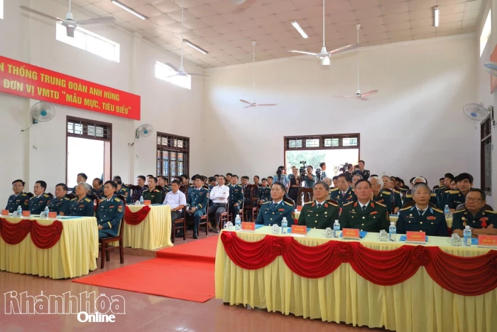Trung đoàn Ra đa 292 gặp mặt kỷ niệm 65 năm Ngày truyền thống