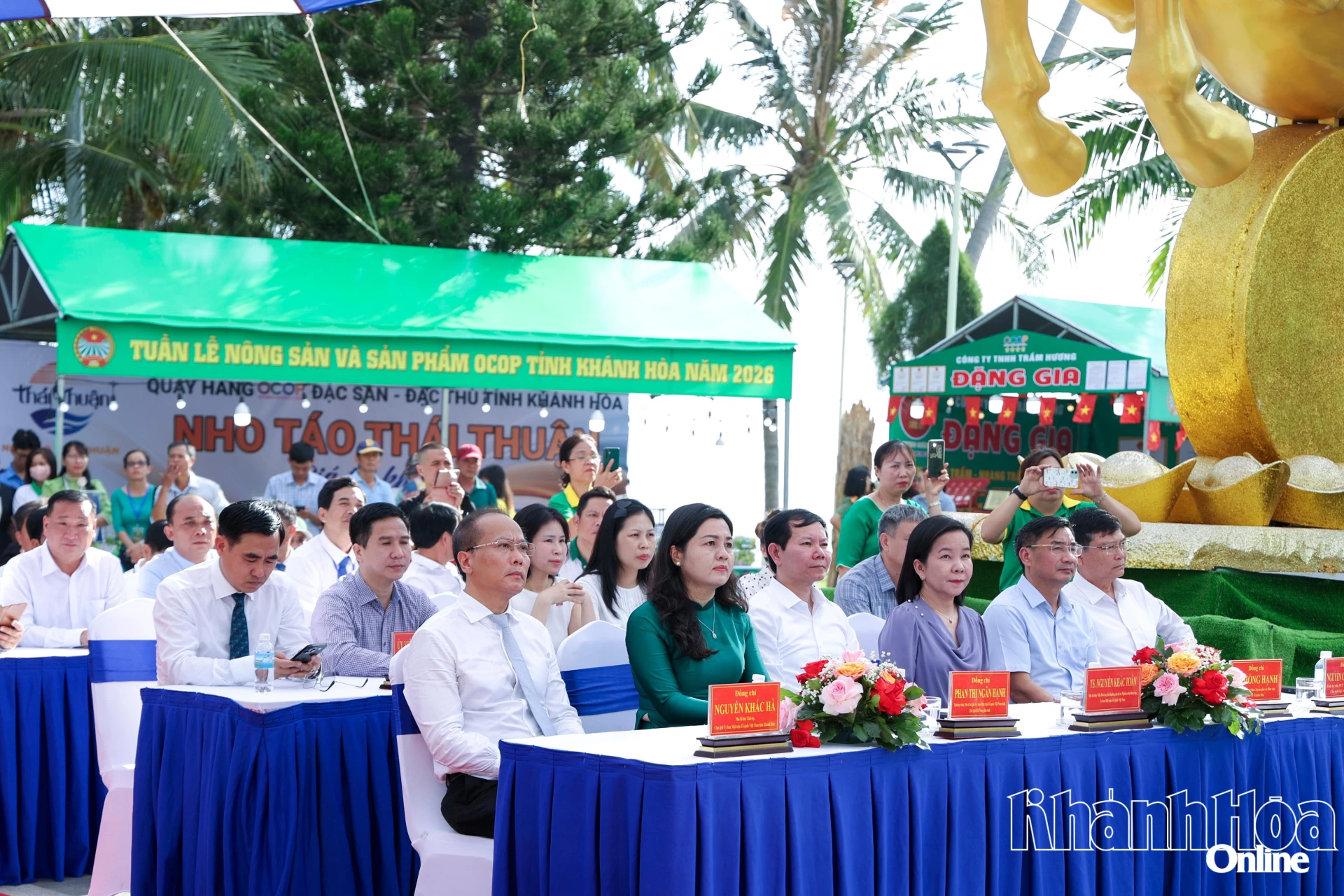 Đồng chí Nguyễn Khắc Hà - Ủy viên Ban Thường vụ Tỉnh ủy, Phó Chủ tịch UBND tỉnh dự tại sự kiện.