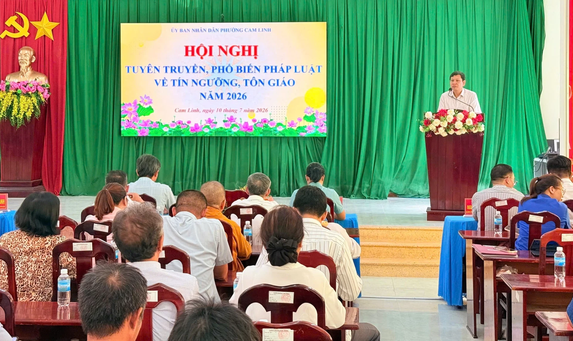 Phường Cam Linh tổ chức tuyên truyền pháp luật về tín ngưỡng, tôn giáo