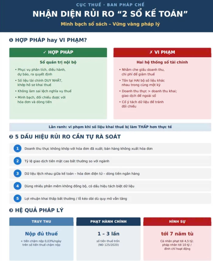 Ra mắt Sổ tay hướng dẫn phòng, chống hành vi sử dụng hai hệ thống sổ kế toán