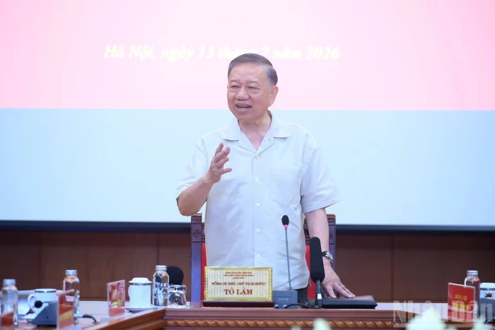 Phát biểu chỉ đạo của Tổng Bí thư, Chủ tịch nước Tô Lâm tại Phiên họp thứ 2 của Ban Chỉ đạo Trung ương về phát triển văn hóa Việt Nam