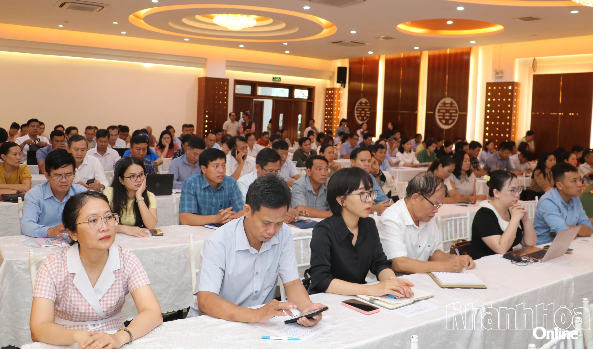 Đại biểu tham gia lớp tập huấn.
