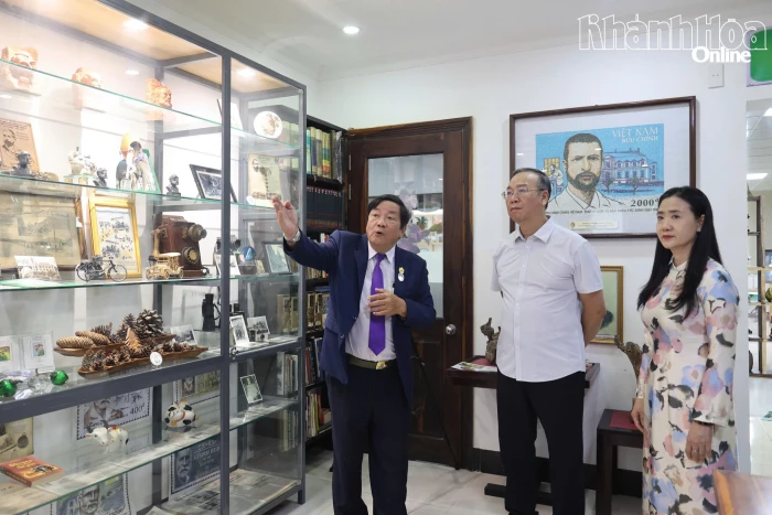 Mở cửa tham quan không gian lưu giữ ký ức bác sĩ Alexandre Yersin