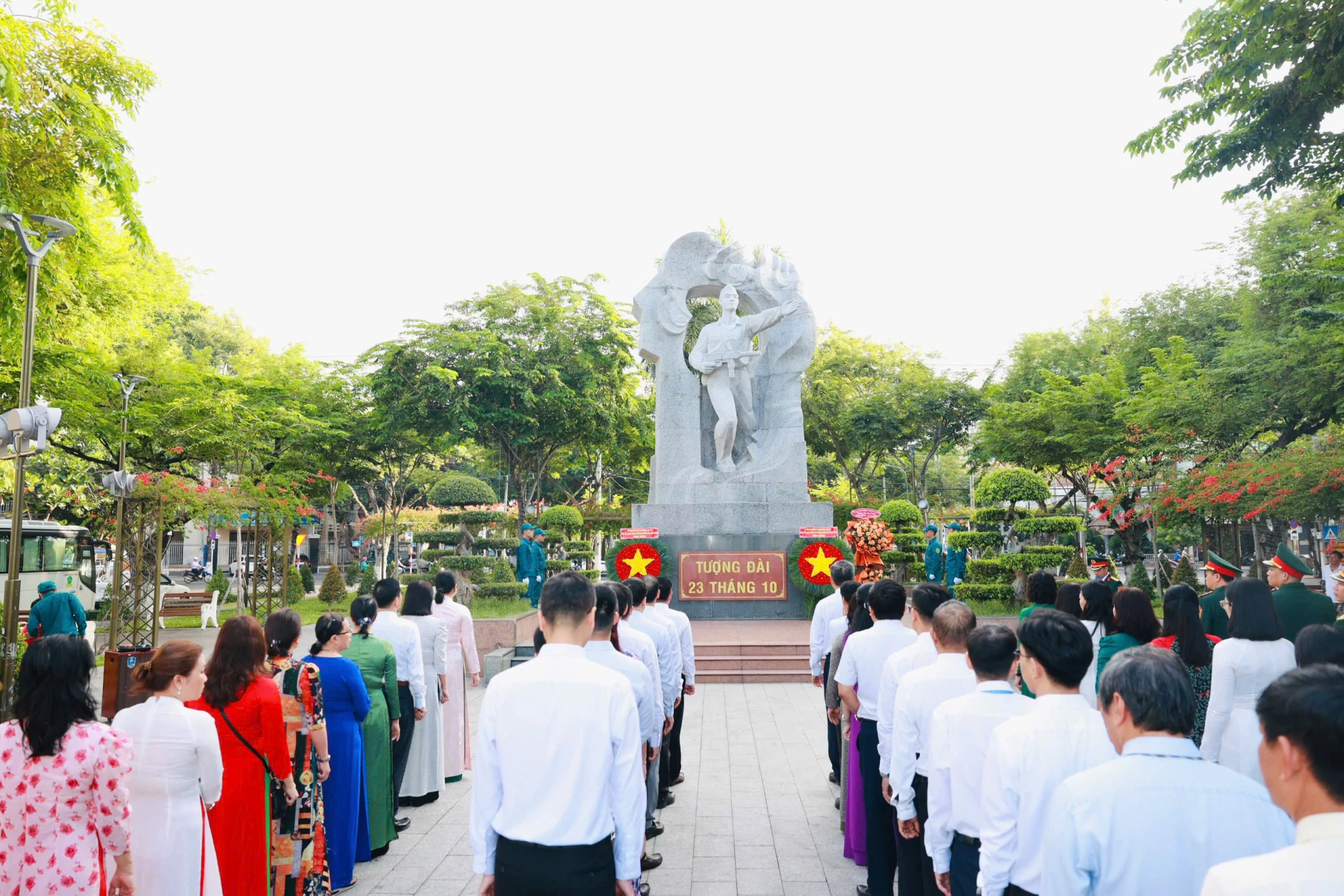 Quang cảnh buổi lễ