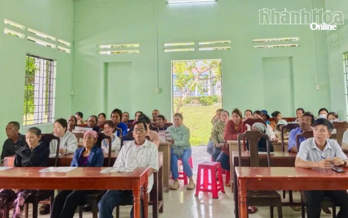 Xã Bác Ái Tây triển khai lấy nhu cầu thực hiện các mô hình sản xuất thuộc các chương trình mục tiêu quốc gia