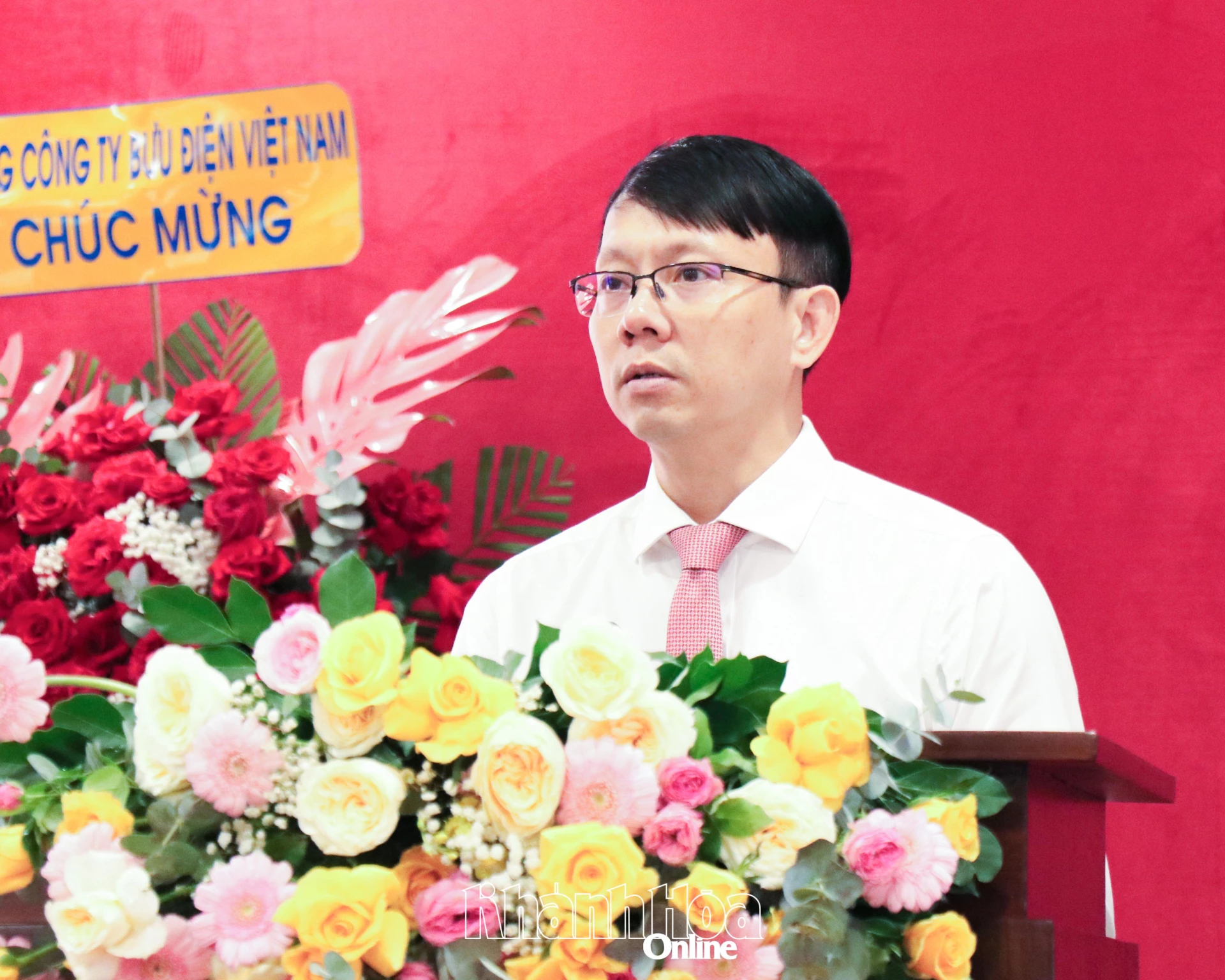 Phó Chủ tịch UBND tỉnh Nguyễn Thanh Hà phát biểu tại buổi lễ.