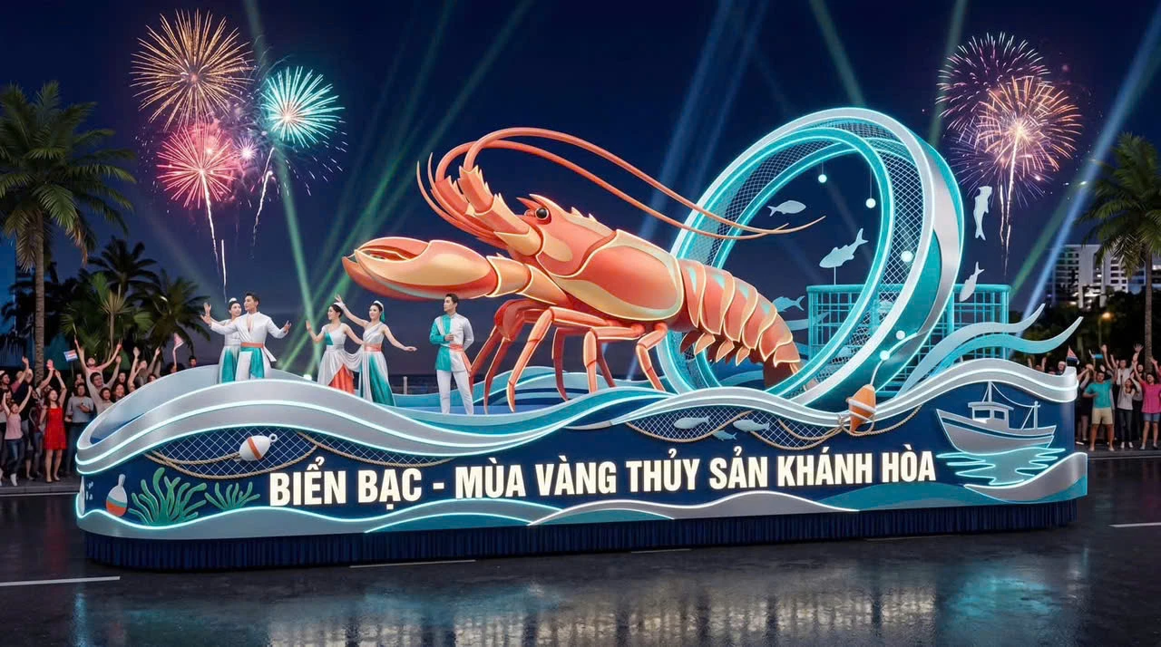 Hình ảnh thiết kế một số mẫu xe hoa trong Lễ hội Carnival – Diễu hành xe hoa.