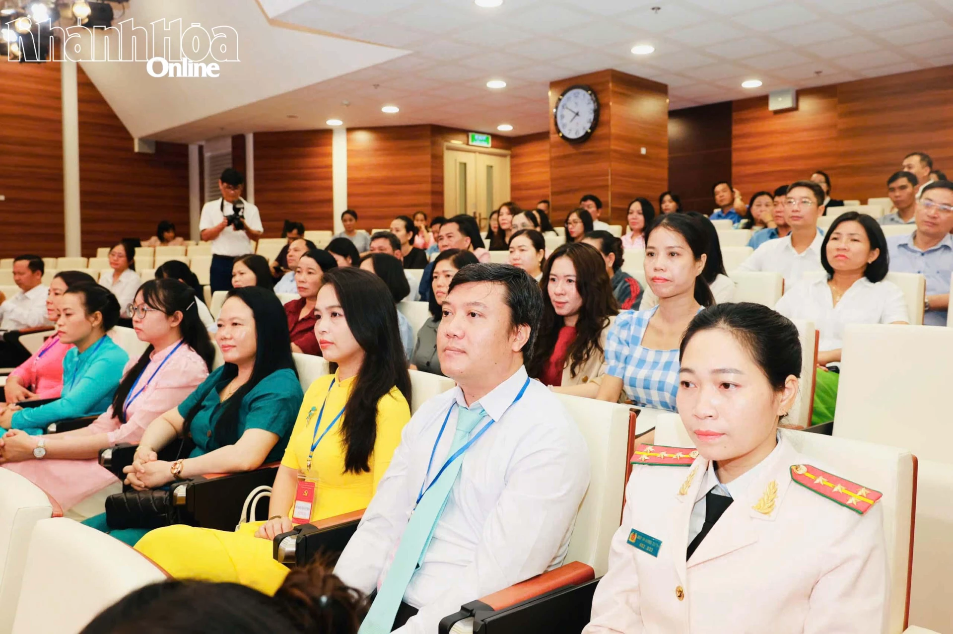 Các thí sinh tham gia hội thi.