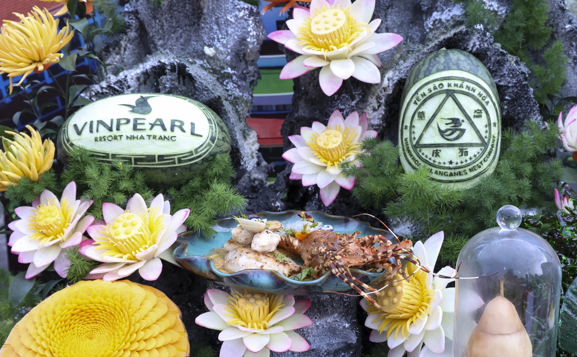 Món ăn tham dự lễ hội của Vinpearl Resort Nha Trang.