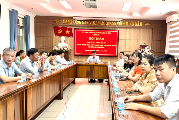 Góp ý dự thảo Đề án Kiểm soát mất cân bằng giới tính khi sinh giai đoạn 2026 - 2035