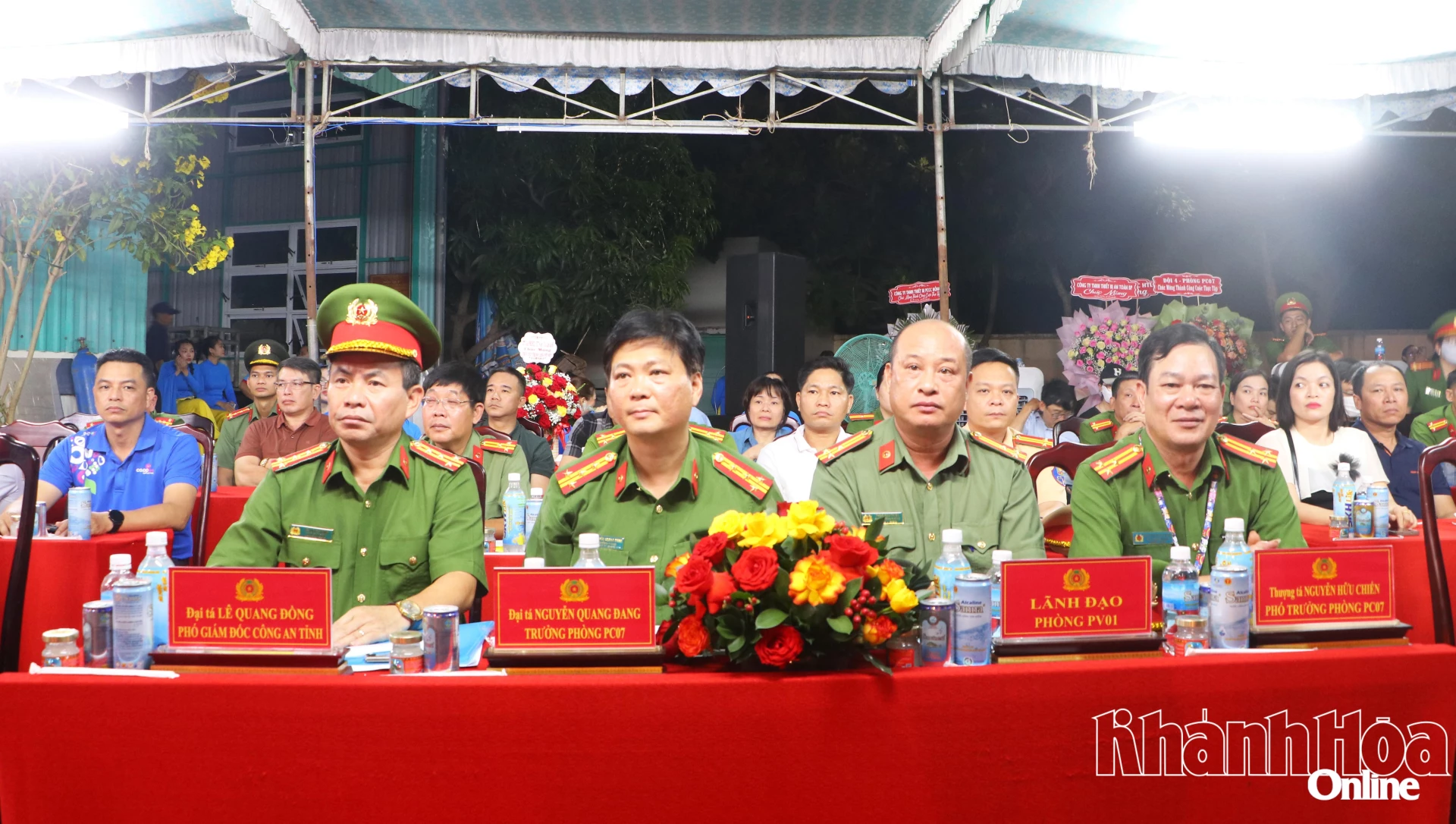 Đại tá Lê Quang Đồng chỉ đạo buổi thực tập.