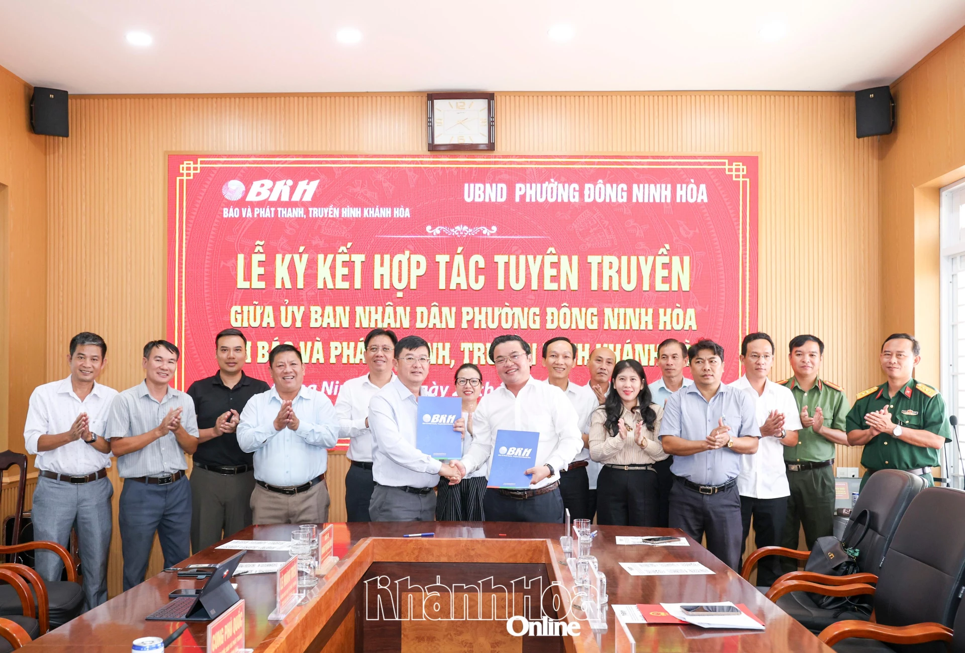 Hai đơn vị hợp tác tuyên truyền năm 2026.