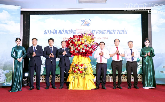 Ban Quản lý Khu kinh tế và Khu công nghiệp tỉnh Khánh Hòa kỷ niệm 20 năm hình thành và phát triển