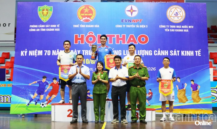 Hội thao chào mừng 70 năm Ngày truyền thống lực lượng Cảnh sát kinh tế