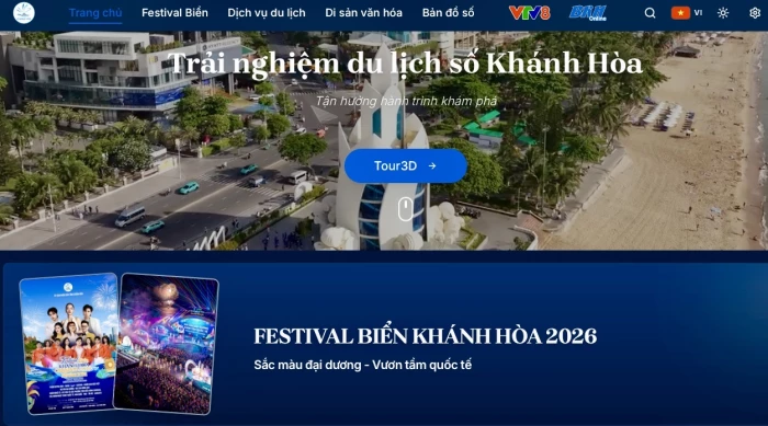 Chuẩn bị ra mắt Nền tảng Du lịch số tỉnh Khánh Hòa
