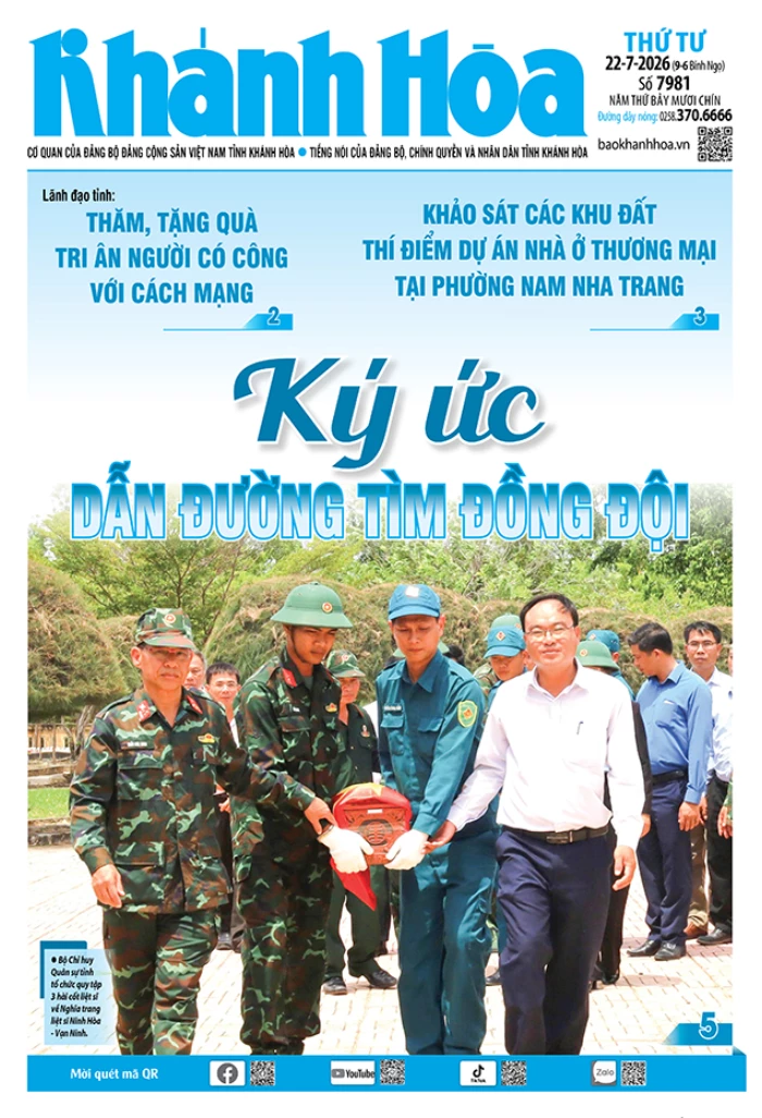 Đọc báo in số 7981 ngày 22/7/2026
