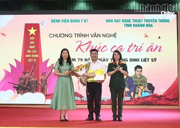 Chương trình văn nghệ “Khúc ca tri ân” kỷ niệm 79 năm Ngày Thương binh - Liệt sĩ