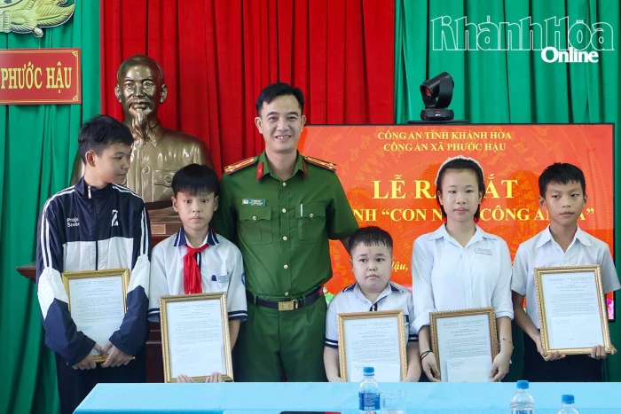 Xã Phước Hậu: Chăm lo cho trẻ em có hoàn cảnh khó khăn