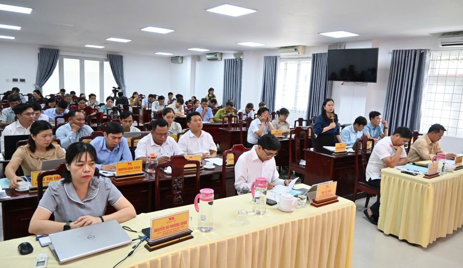 Các đại biểu tham dự hội nghị.