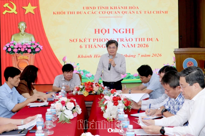 Khối thi đua các cơ quan quản lý tài chính sơ kết 6 tháng đầu năm