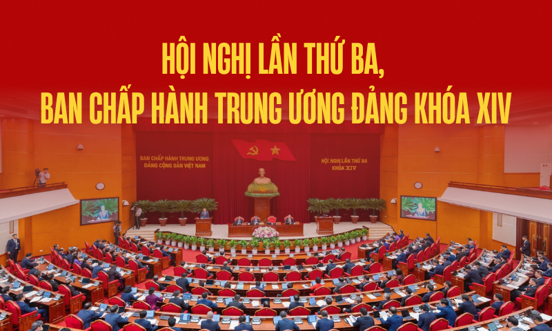 [Infographic] Hội nghị lần thứ ba, Ban Chấp hành Trung ương Đảng khóa XIV: Thống nhất cao nhiều chủ trương, chính sách lớn về xây dựng Đảng, hệ thống chính trị, phát triển và bảo vệ đất nước