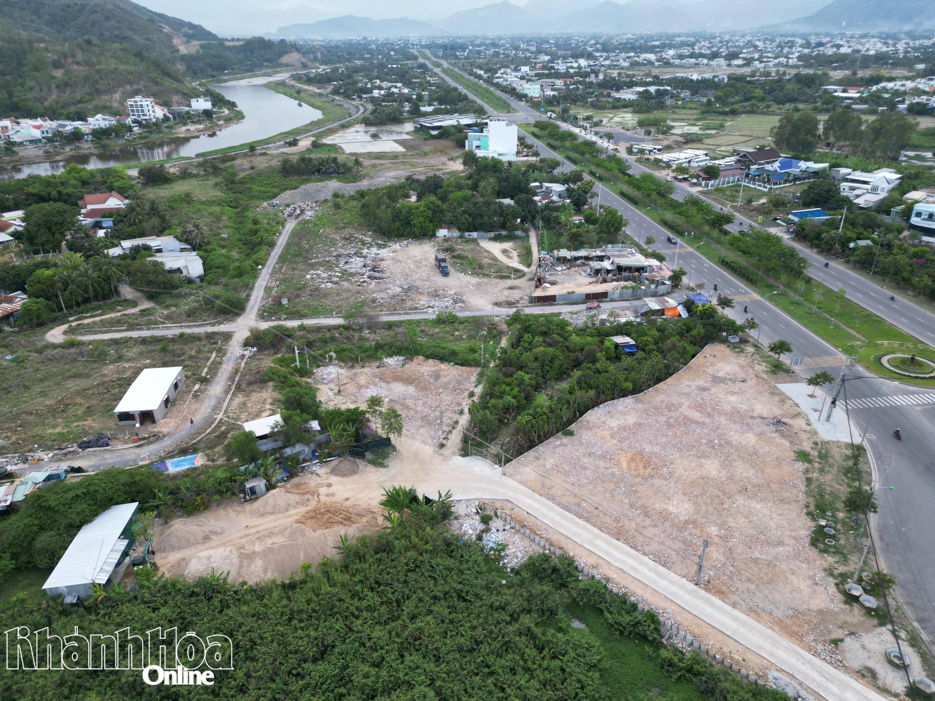 Khu vực triển khai dự án.