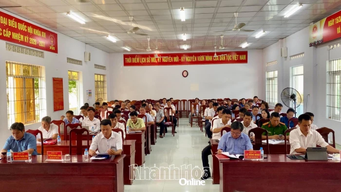 Xã Đại Lãnh thành lập 14 tổ làm sạch dữ liệu đất đai