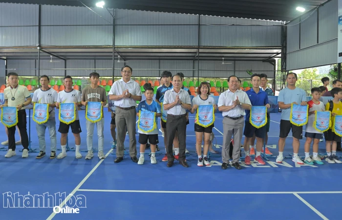 Khai mạc Giải pickleball các nhóm tuổi Đại hội Thể dục thể thao tỉnh Khánh Hòa lần I